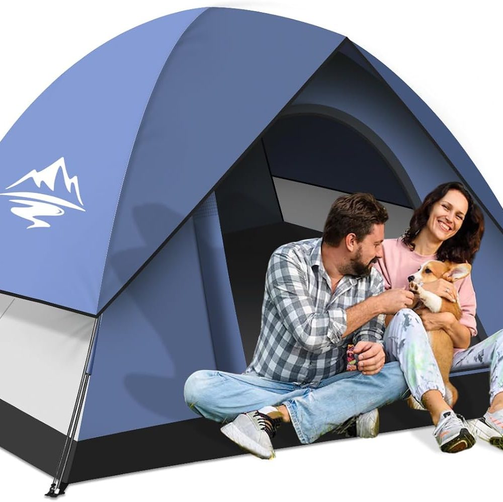 Tents for Camping,3-4 Person Camping Tent,Waterproof and Windproof Tent, Easy to Set up Outdoor Dome Tent for Outdoor Activities, Adventure, Festivals, Backyard,Hiking.
